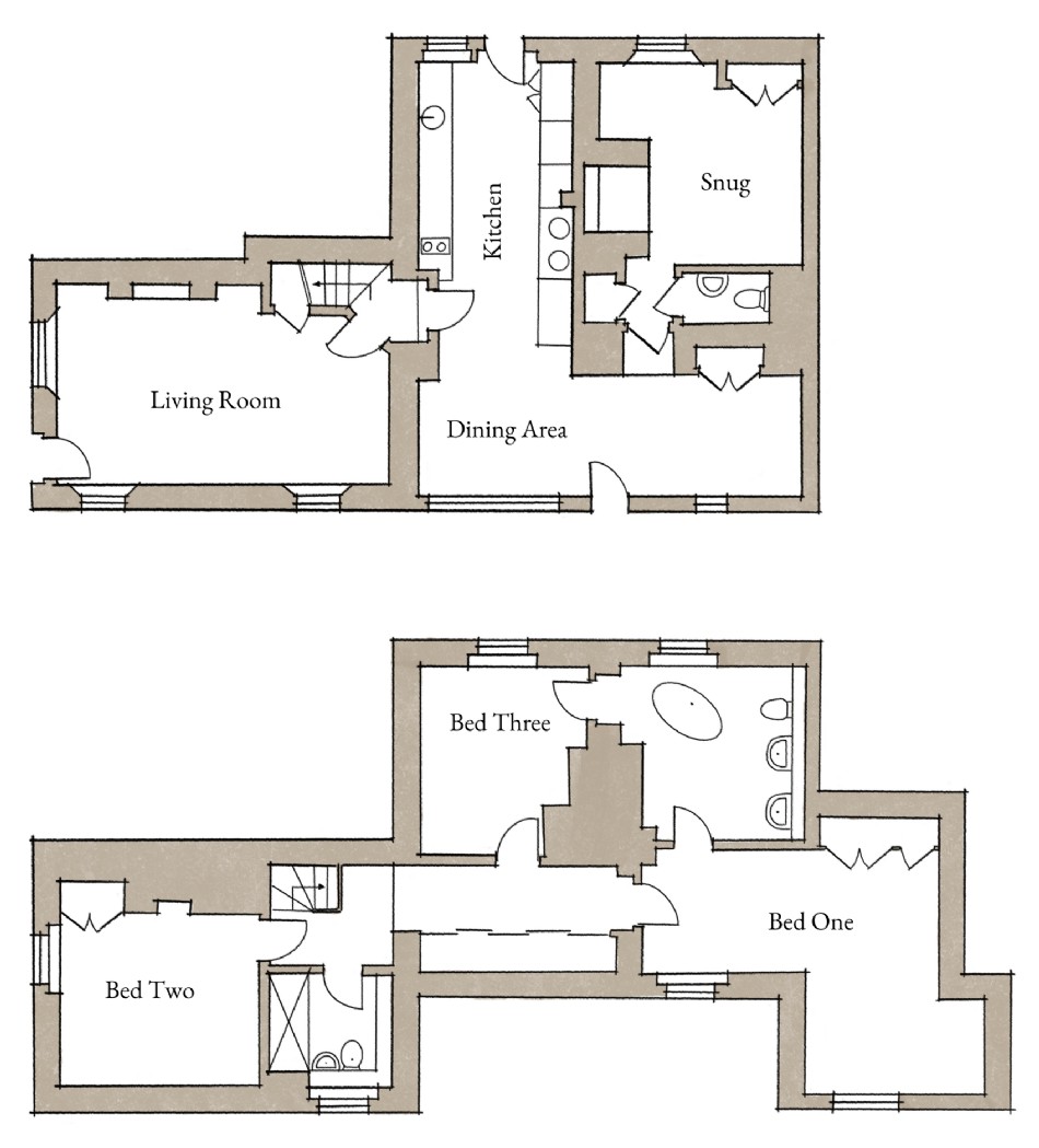 Floor plan of The Riddle